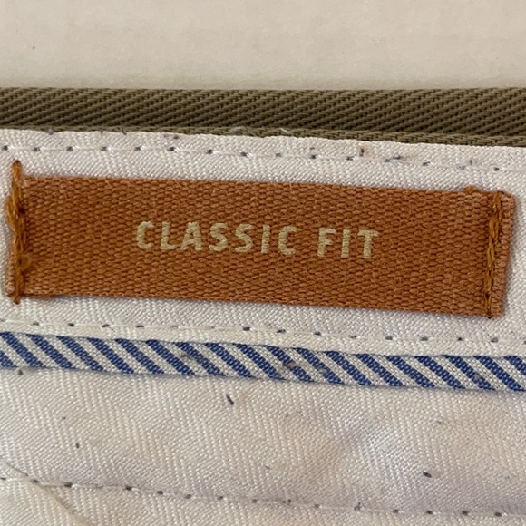 Haggar Dark Tan Twill Classic Fit Dress Pants 42 x 30 - Picture 8 of 13